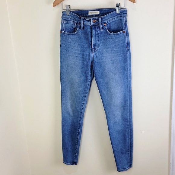 Madewell Denim - Madewell High Rise 10" Skinny Jeans size 27